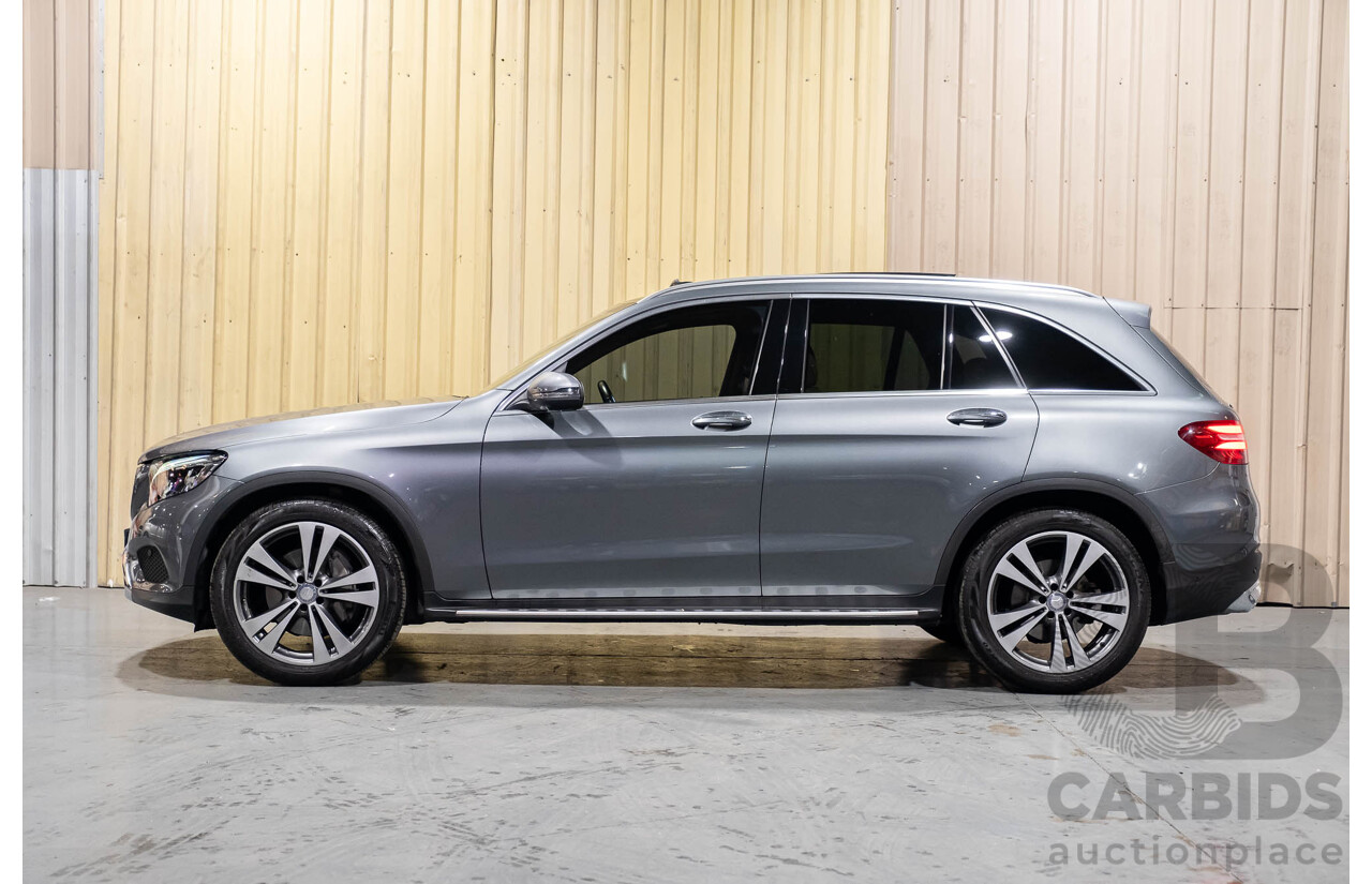 4/2016 Mercedes Benz GLC 250 W253 4d Wagon Selenite Grey Metallic Turbo 2.0L