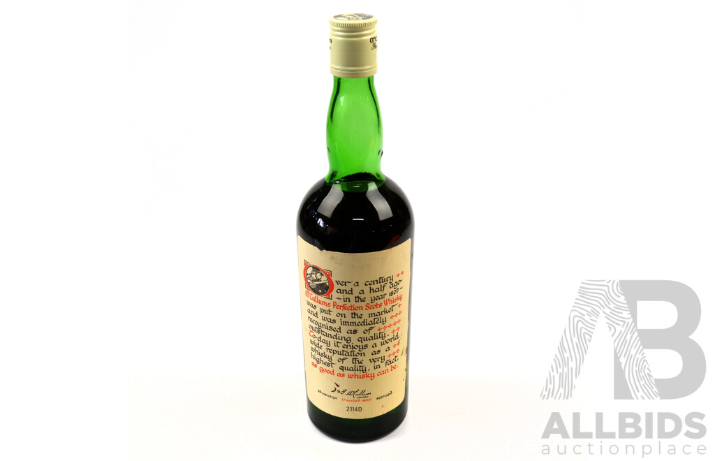 McCallums Perfection Scots Whisky, 750ml Bottle