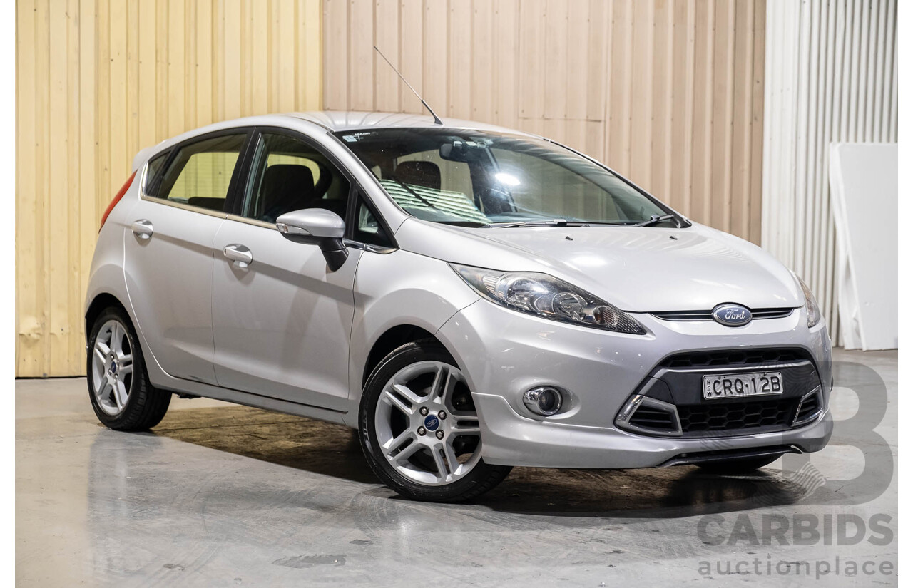 3/2013 Ford Fiesta Zetec WT 5d Hatchback Silver 1.6L
