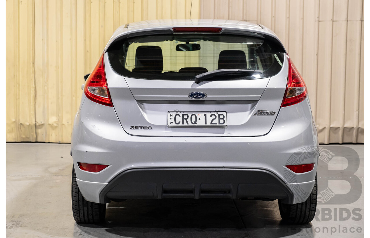 3/2013 Ford Fiesta Zetec WT 5d Hatchback Silver 1.6L