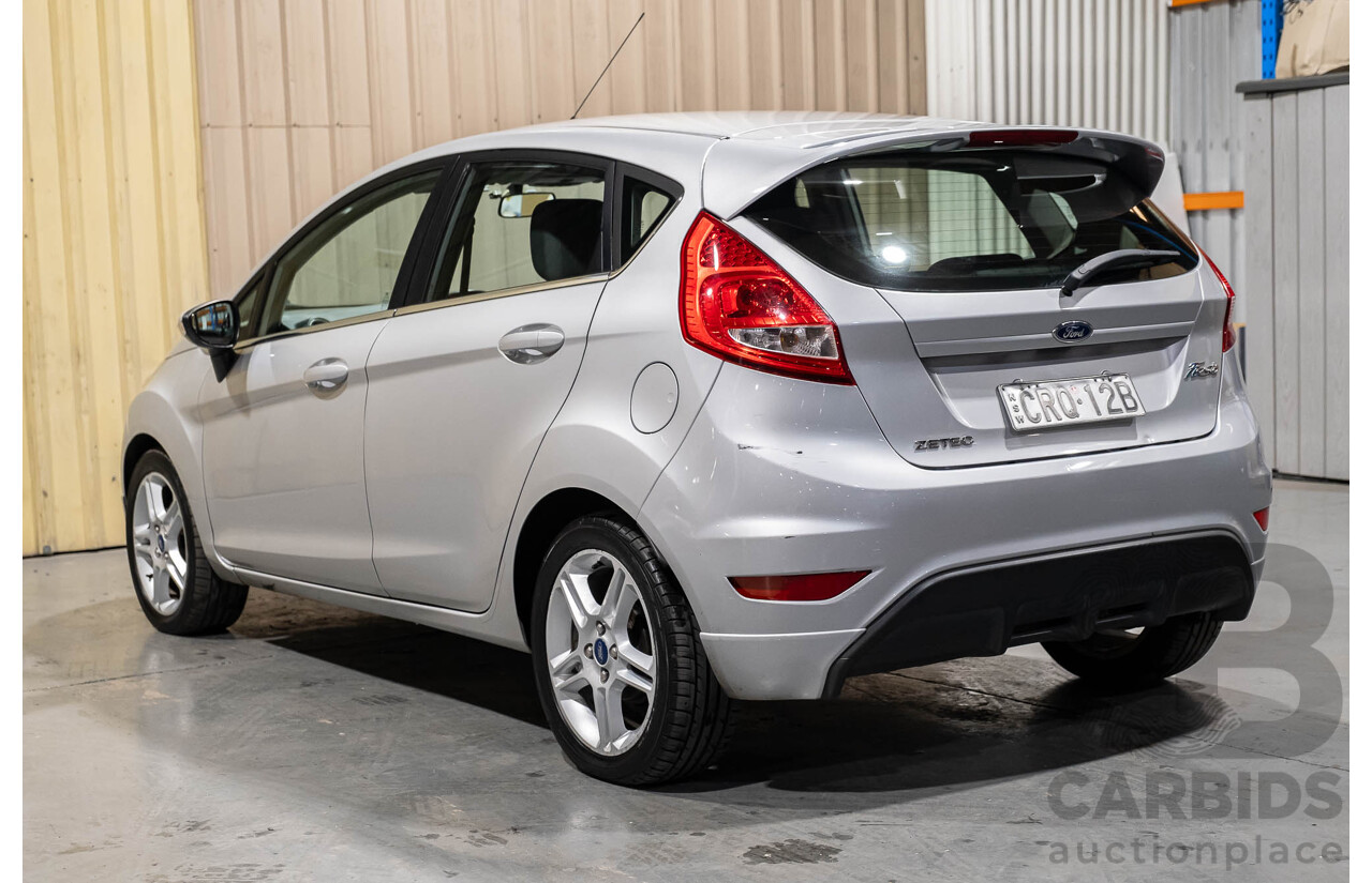 3/2013 Ford Fiesta Zetec WT 5d Hatchback Silver 1.6L