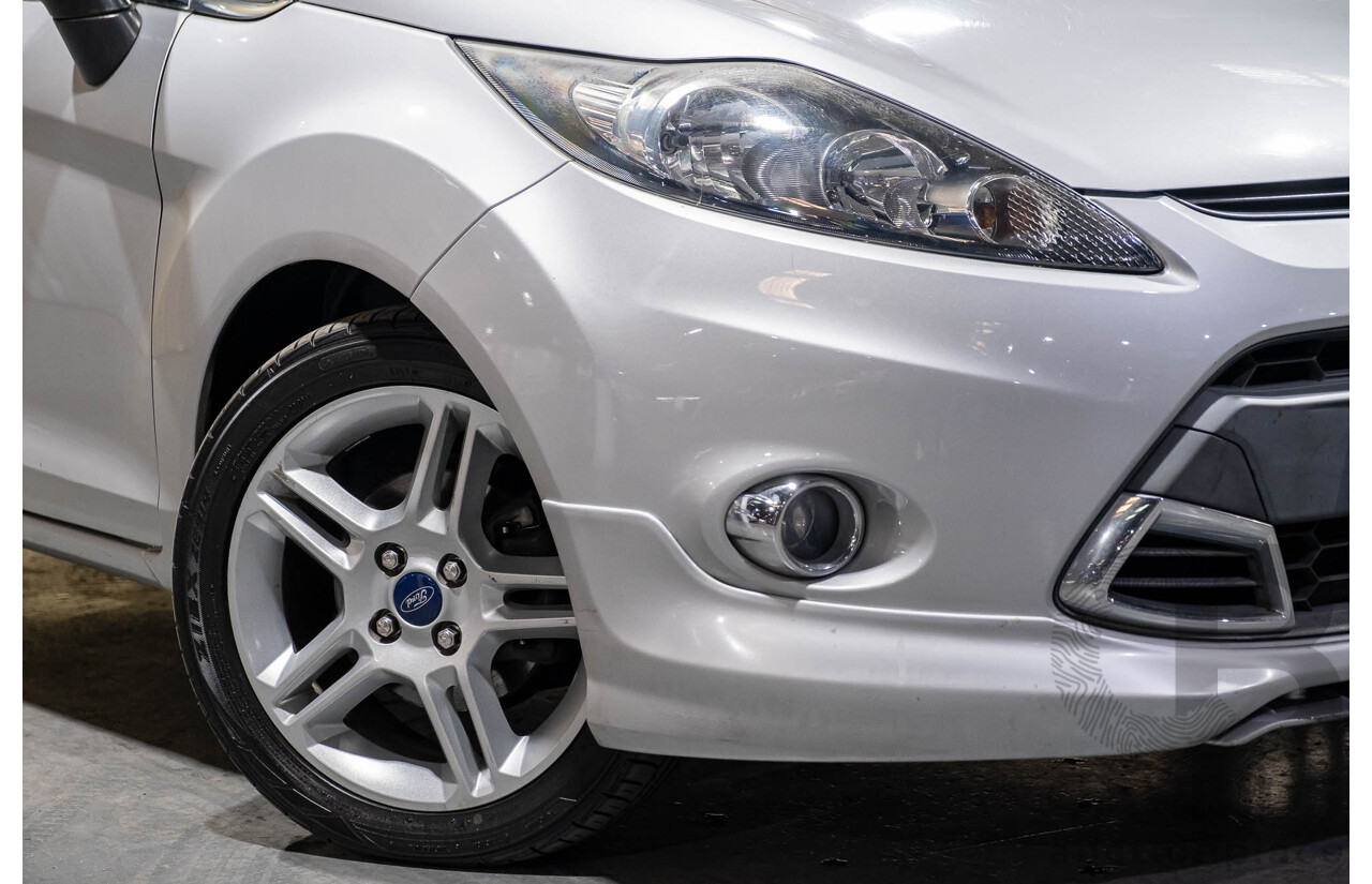 3/2013 Ford Fiesta Zetec WT 5d Hatchback Silver 1.6L