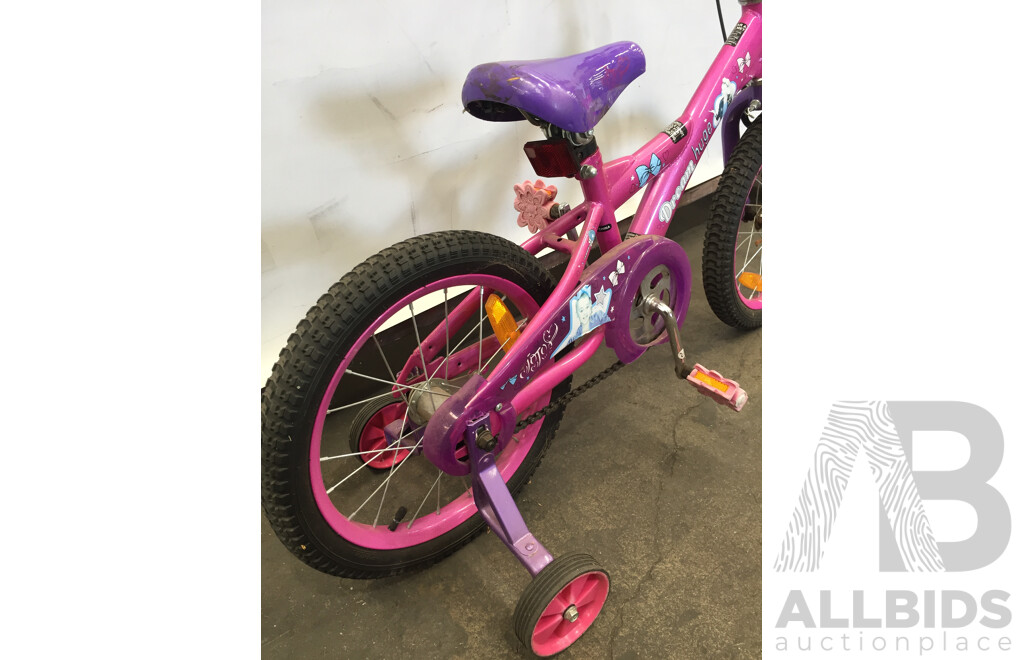 Jojo siwa bike shop with training wheels