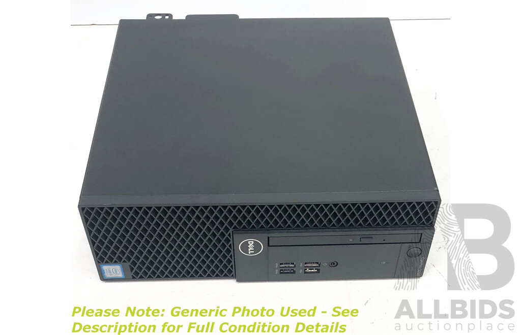 Dell OptiPlex 3050 Intel Core i5 (7500) 3.40GHz-3.80GHz 4-Core CPU Desktop Computer