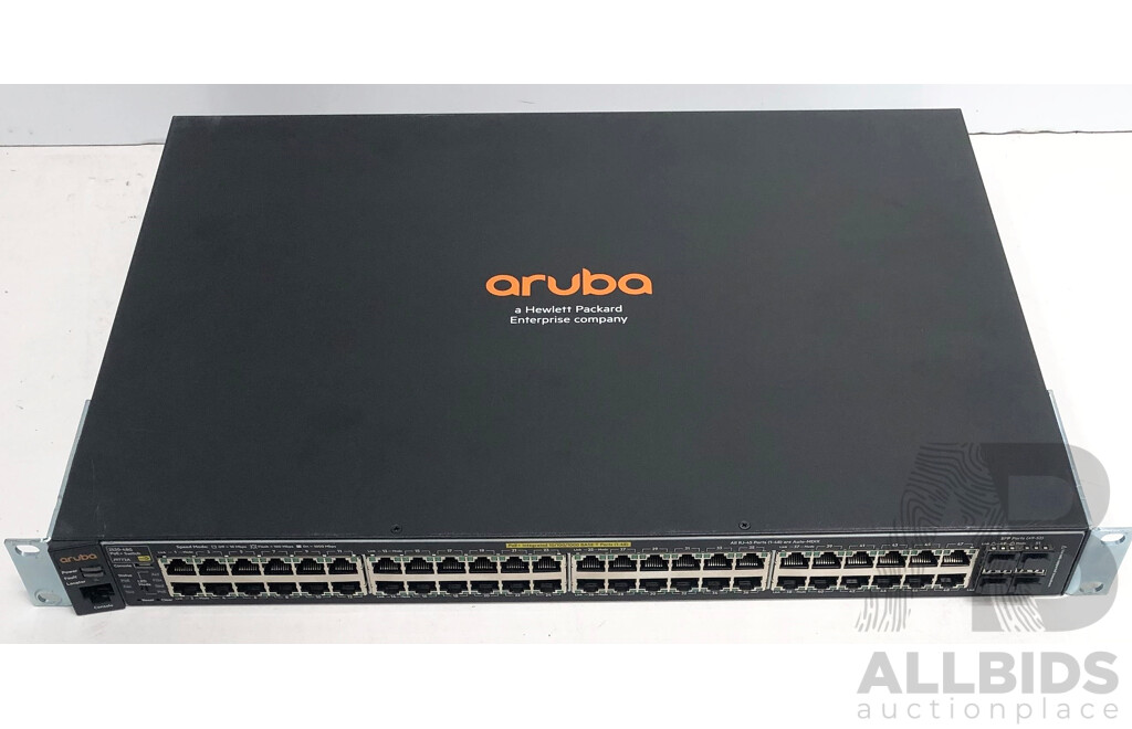 Aruba (J9772A) 2530-48G PoE+ 48-Port Gigabit Ethernet Switch