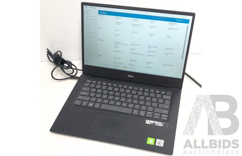 Dell Vostro 5490 Intel Core i7 (10510U) 1.80GHz-4.90GHz 4-Core CPU 14-Inch Laptop
