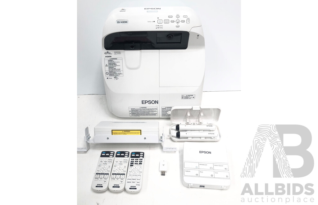 Epson (EB-1430Wi) WXGA 3LCD Projector