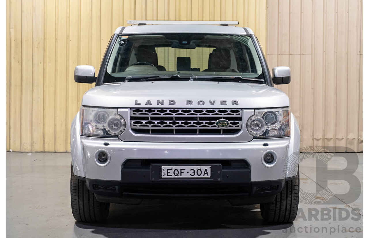 3/2010 Land Rover Discovery 4 3.0 SDV6 SE MY10 4d Wagon Silver Turbo Diesel 3.0L - 7 Seater