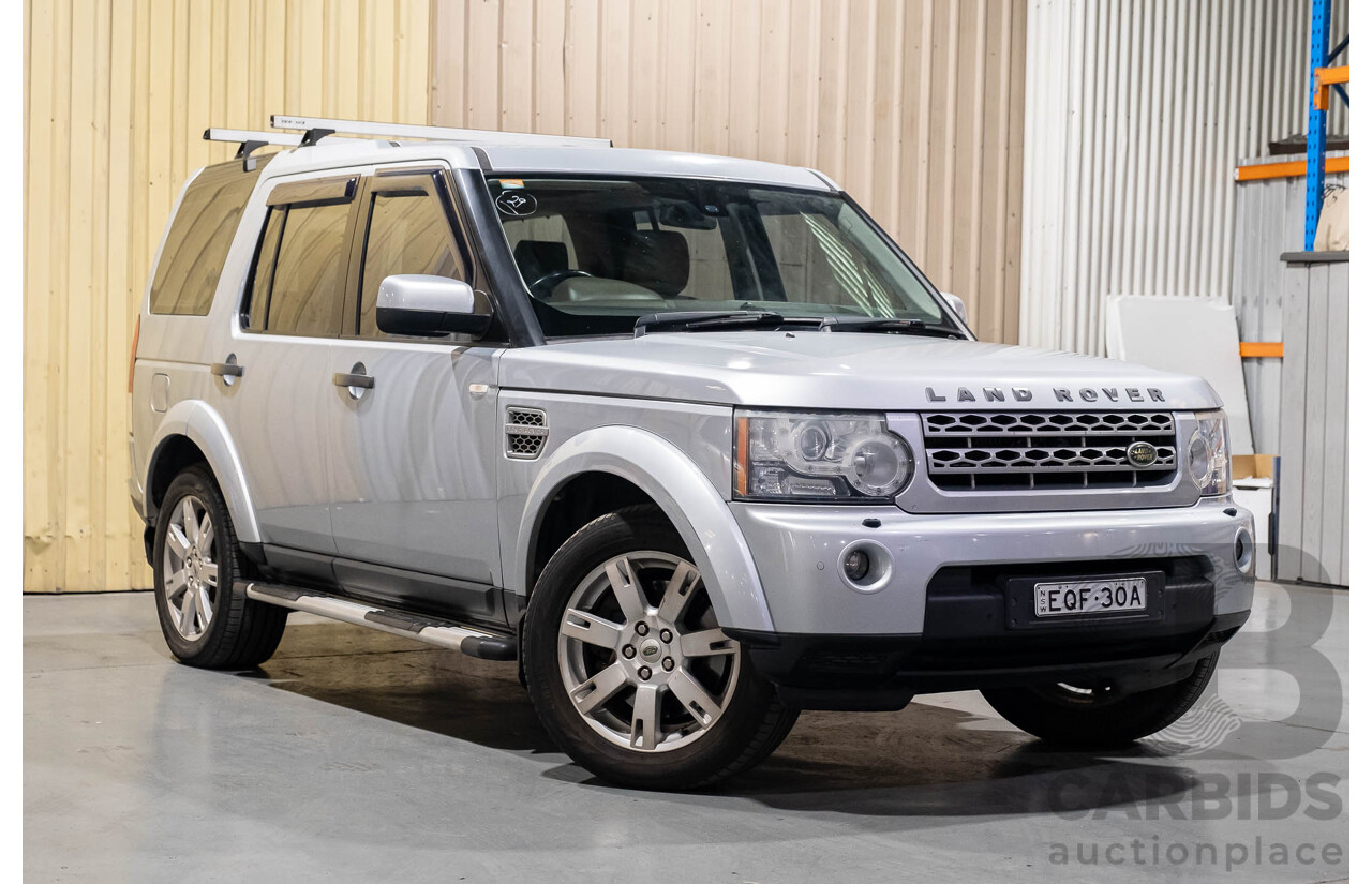 3/2010 Land Rover Discovery 4 3.0 SDV6 SE MY10 4d Wagon Silver Turbo Diesel 3.0L - 7 Seater
