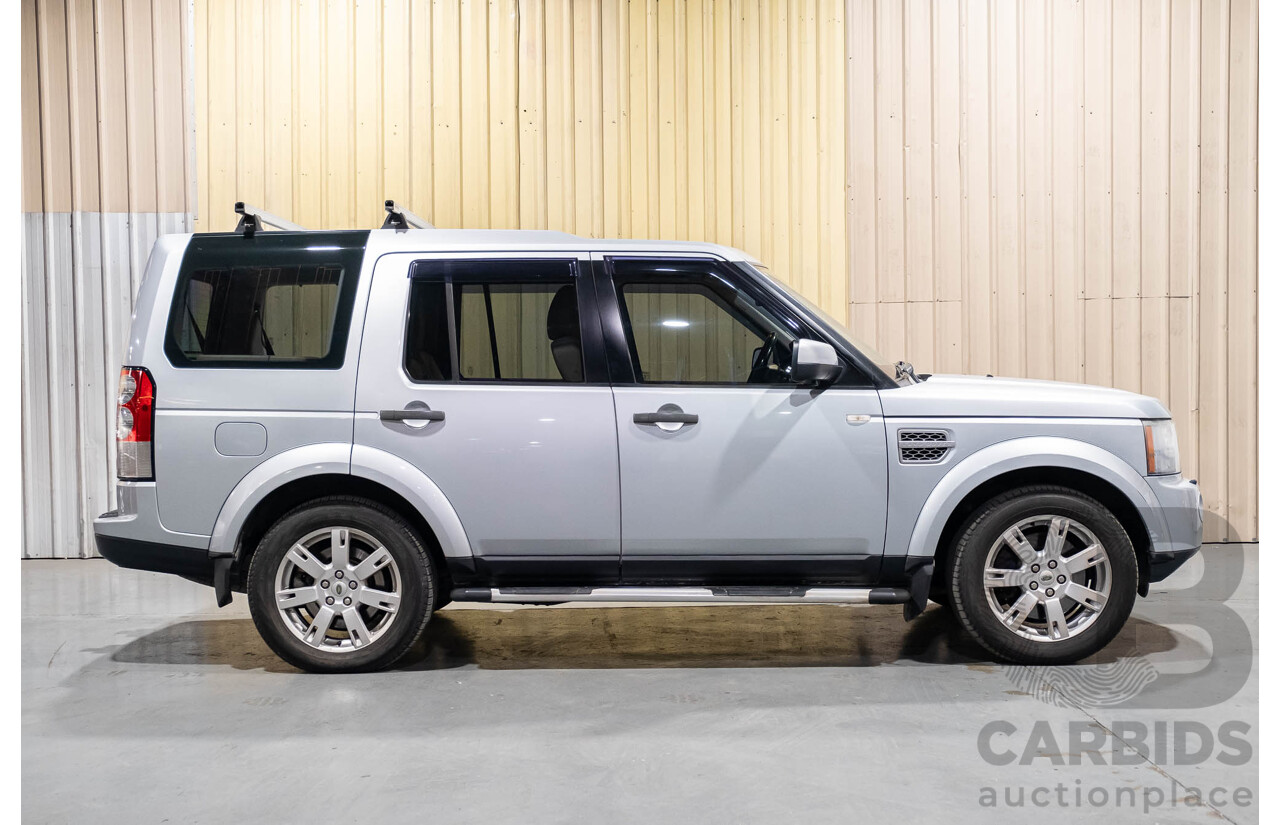 3/2010 Land Rover Discovery 4 3.0 SDV6 SE MY10 4d Wagon Silver Turbo Diesel 3.0L - 7 Seater