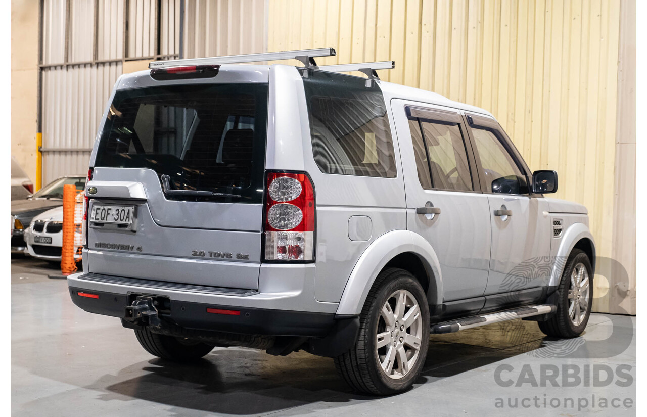 3/2010 Land Rover Discovery 4 3.0 SDV6 SE MY10 4d Wagon Silver Turbo Diesel 3.0L - 7 Seater