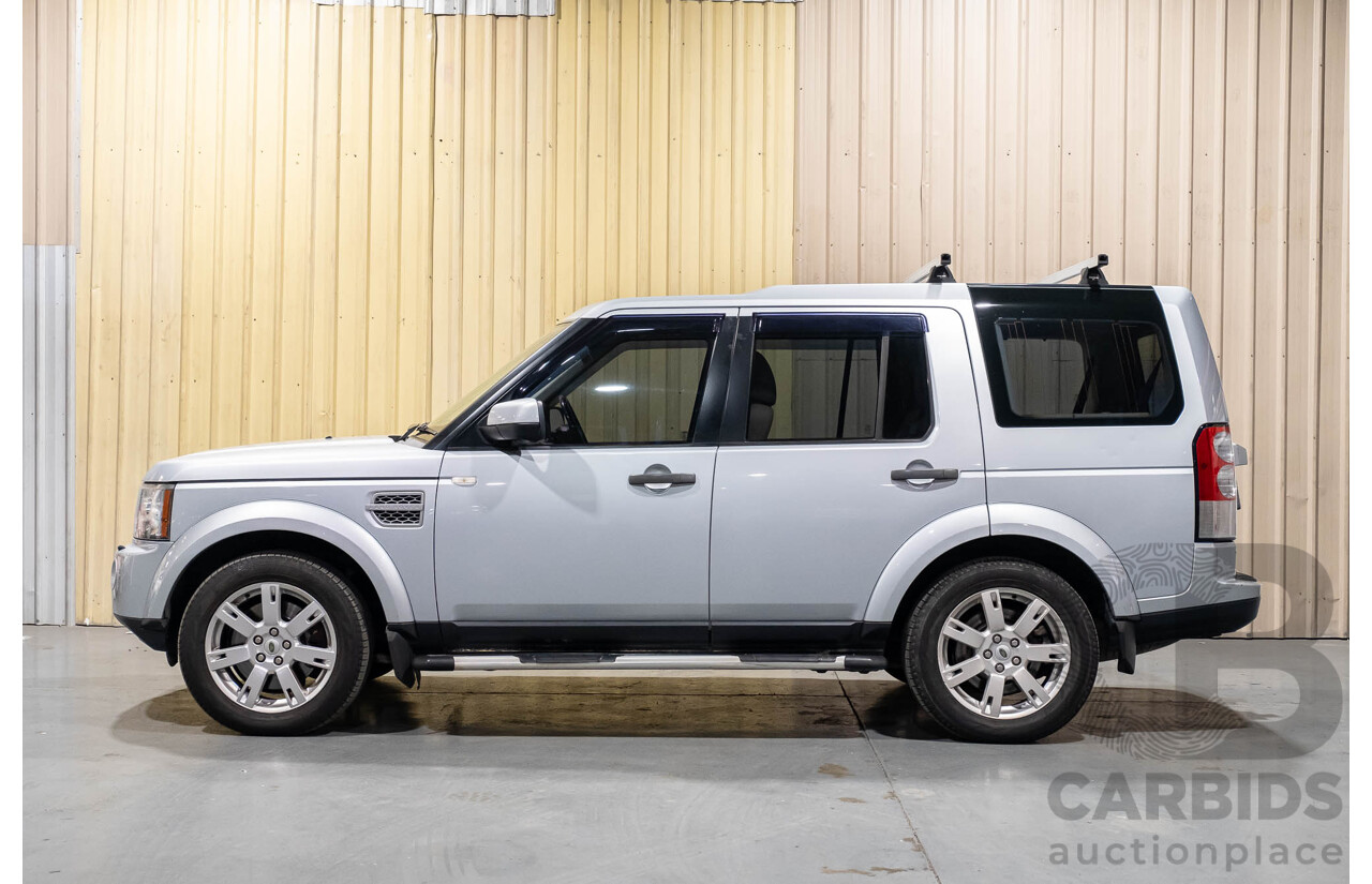 3/2010 Land Rover Discovery 4 3.0 SDV6 SE MY10 4d Wagon Silver Turbo Diesel 3.0L - 7 Seater