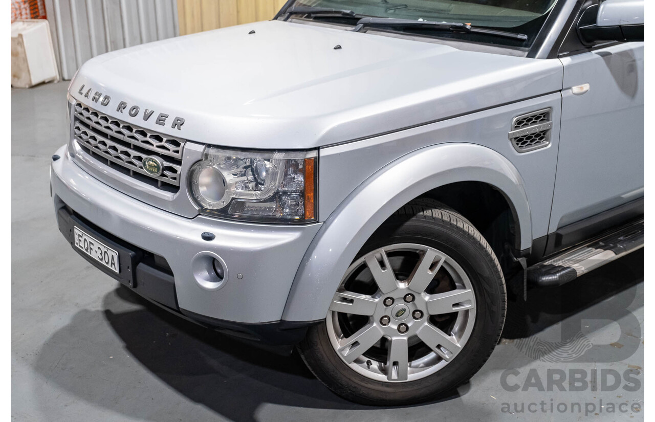 3/2010 Land Rover Discovery 4 3.0 SDV6 SE MY10 4d Wagon Silver Turbo Diesel 3.0L - 7 Seater
