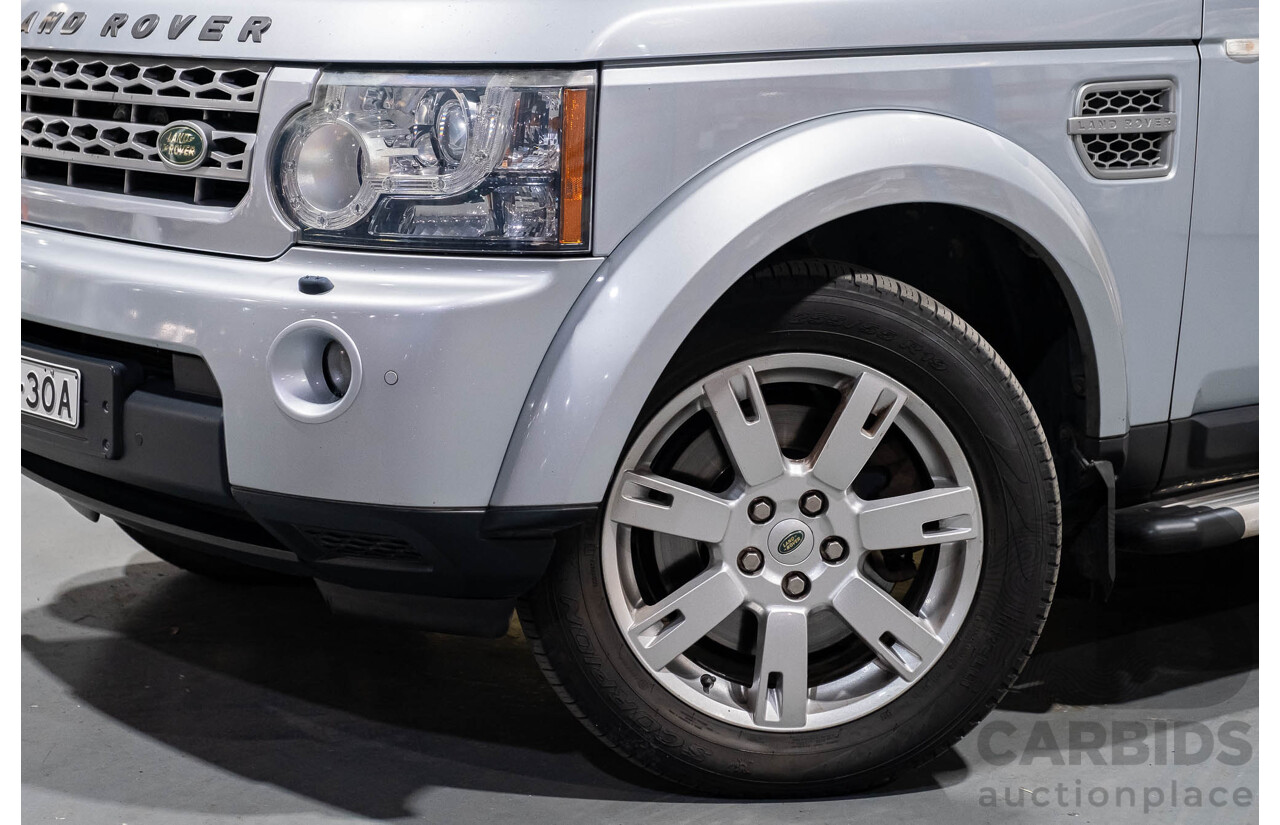 3/2010 Land Rover Discovery 4 3.0 SDV6 SE MY10 4d Wagon Silver Turbo Diesel 3.0L - 7 Seater