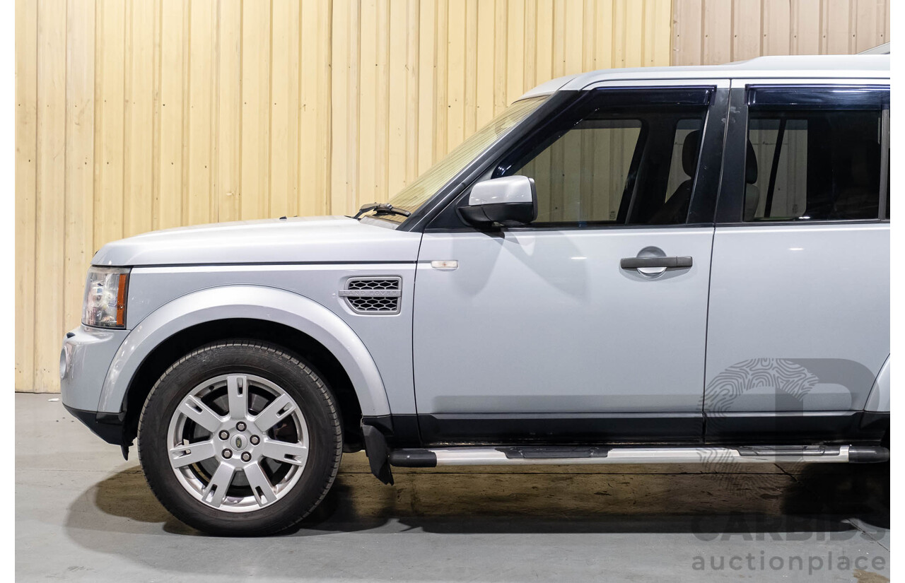3/2010 Land Rover Discovery 4 3.0 SDV6 SE MY10 4d Wagon Silver Turbo Diesel 3.0L - 7 Seater