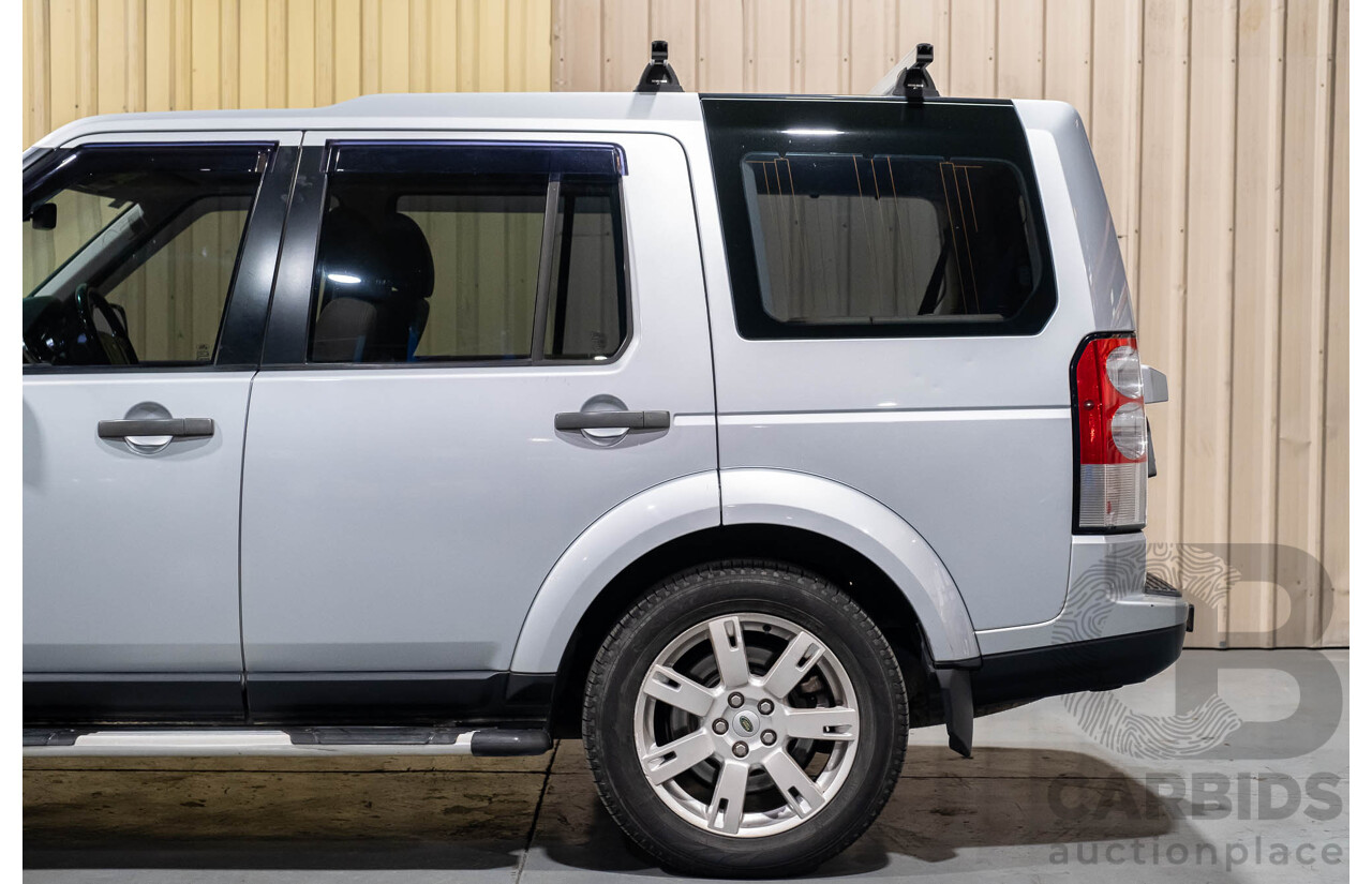 3/2010 Land Rover Discovery 4 3.0 SDV6 SE MY10 4d Wagon Silver Turbo Diesel 3.0L - 7 Seater