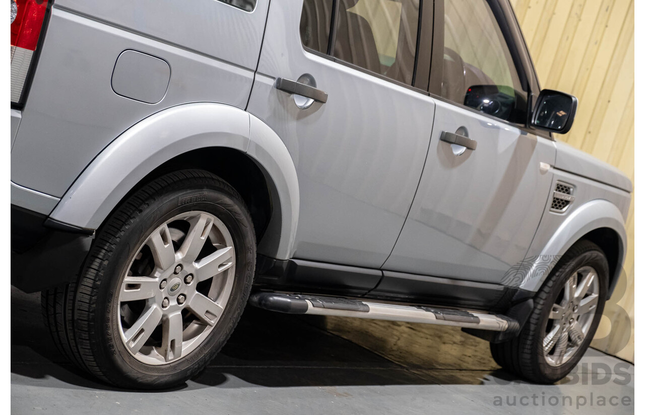 3/2010 Land Rover Discovery 4 3.0 SDV6 SE MY10 4d Wagon Silver Turbo Diesel 3.0L - 7 Seater