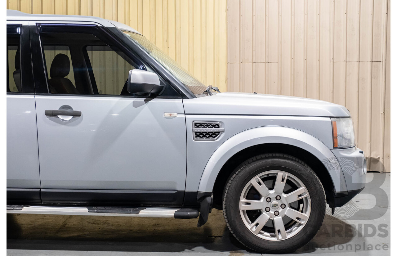 3/2010 Land Rover Discovery 4 3.0 SDV6 SE MY10 4d Wagon Silver Turbo Diesel 3.0L - 7 Seater
