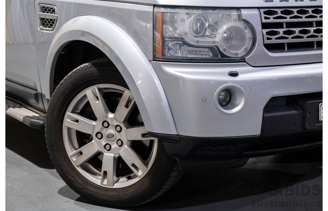 3/2010 Land Rover Discovery 4 3.0 SDV6 SE MY10 4d Wagon Silver Turbo Diesel 3.0L - 7 Seater