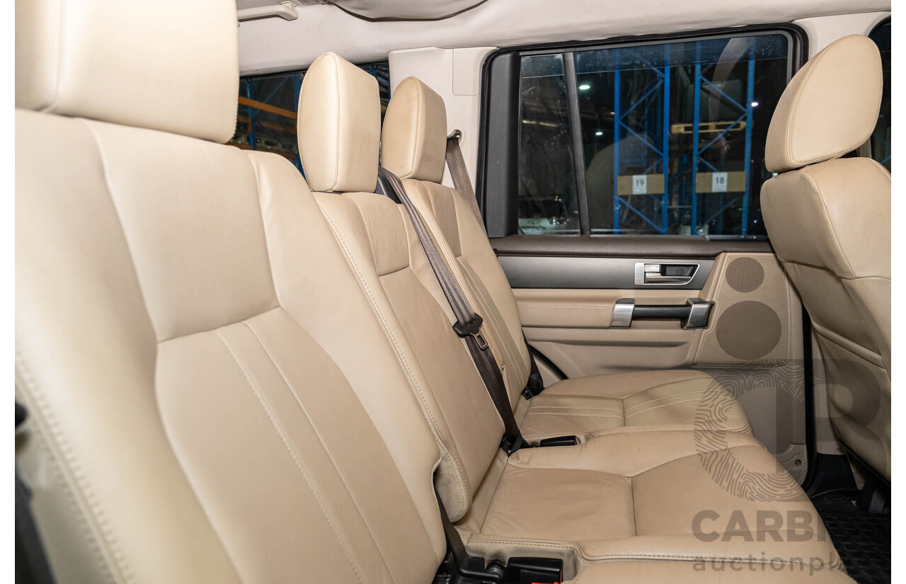 3/2010 Land Rover Discovery 4 3.0 SDV6 SE MY10 4d Wagon Silver Turbo Diesel 3.0L - 7 Seater