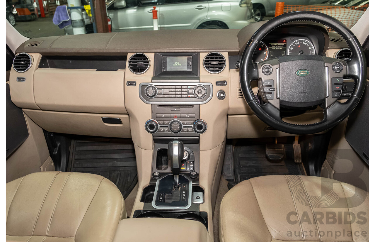 3/2010 Land Rover Discovery 4 3.0 SDV6 SE MY10 4d Wagon Silver Turbo Diesel 3.0L - 7 Seater