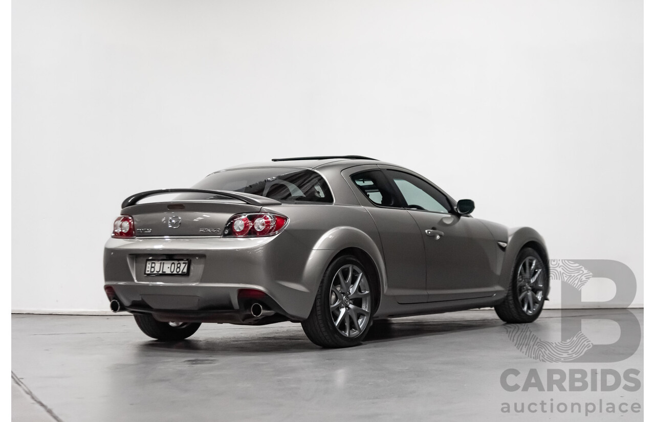 7/2008 Mazda Rx-8 Luxury MY08 4d Coupe Grey 1.3L 13b Rotary Engine