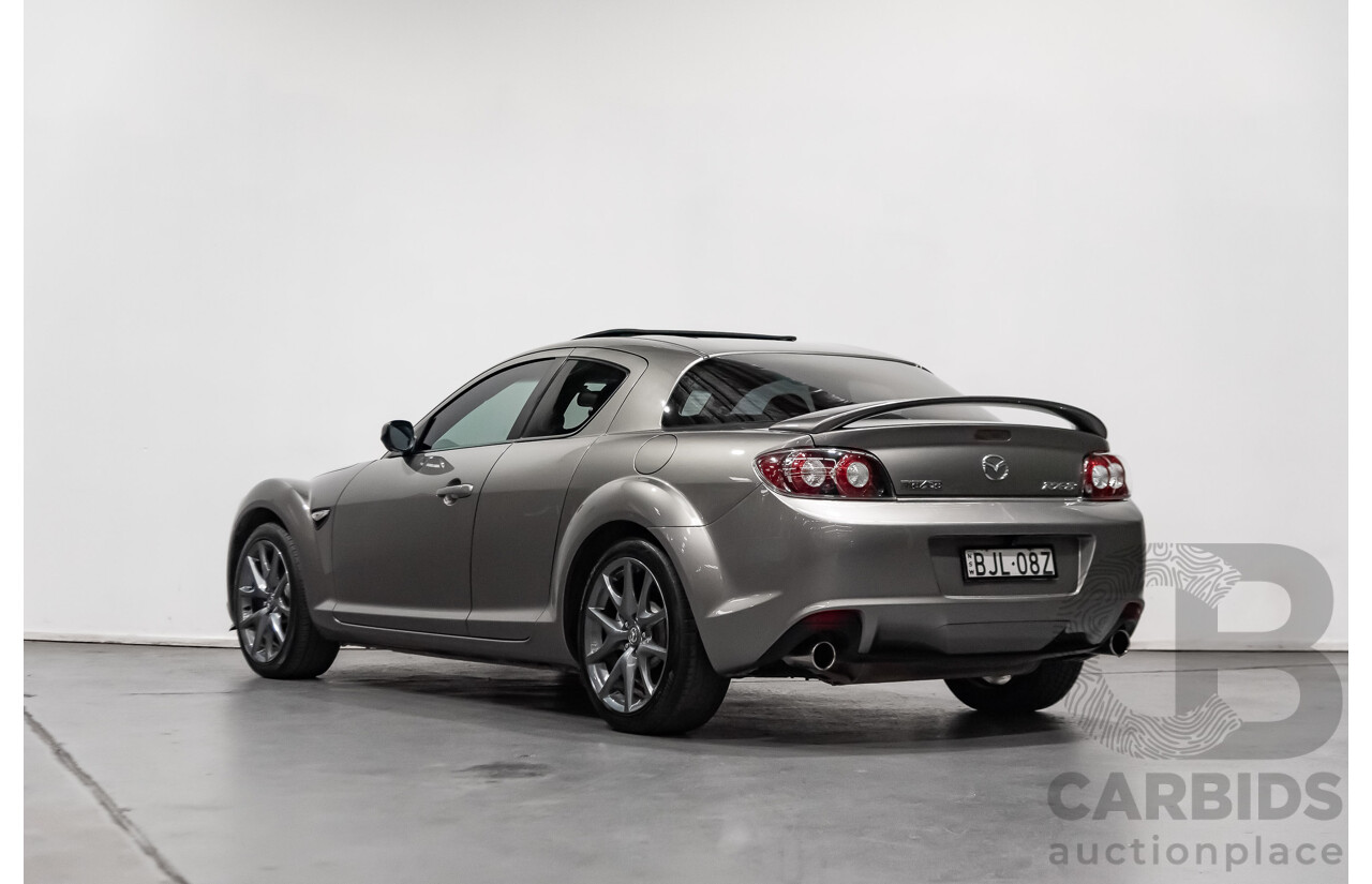 7/2008 Mazda Rx-8 Luxury MY08 4d Coupe Grey 1.3L 13b Rotary Engine