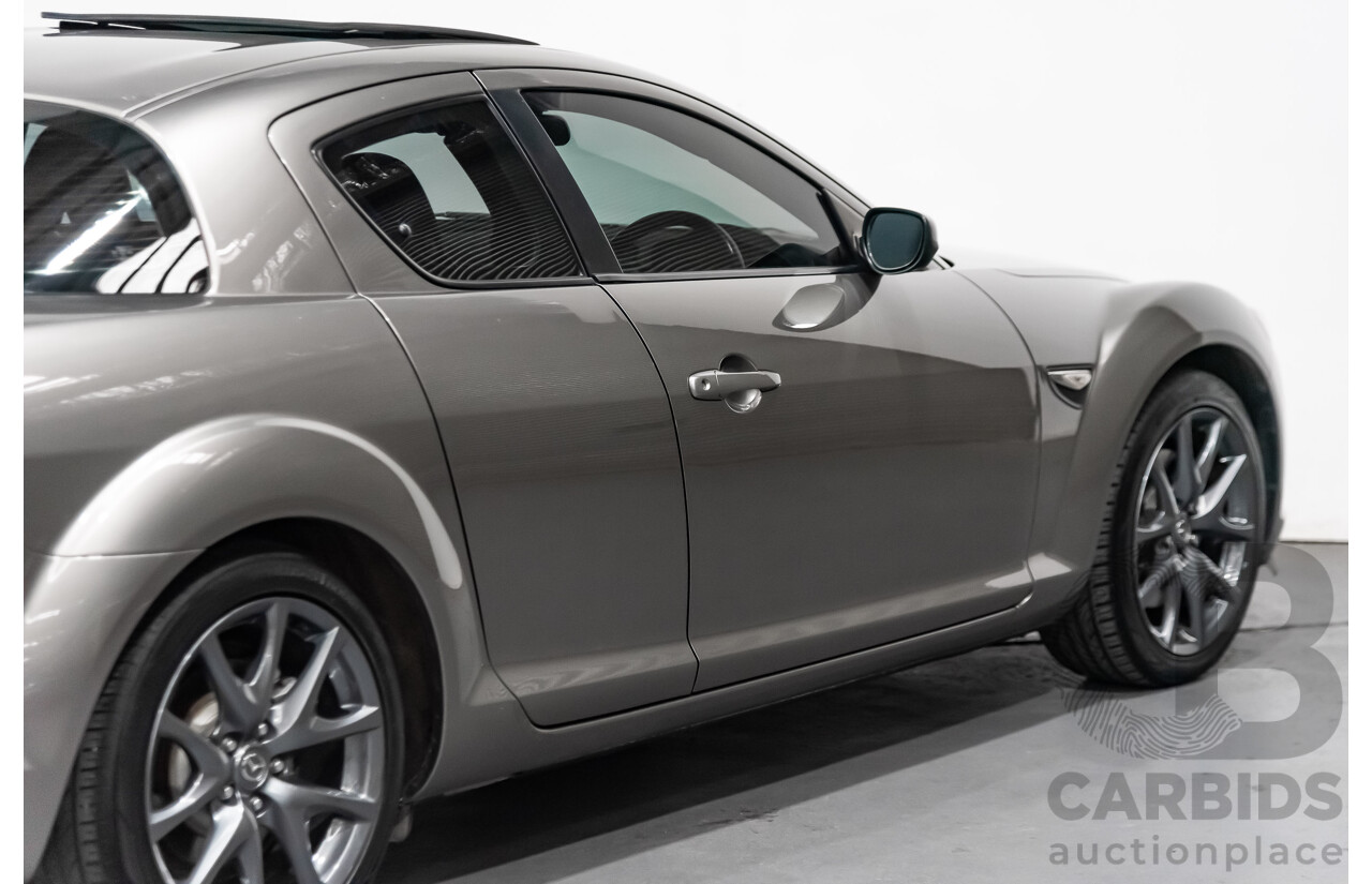 7/2008 Mazda Rx-8 Luxury MY08 4d Coupe Grey 1.3L 13b Rotary Engine