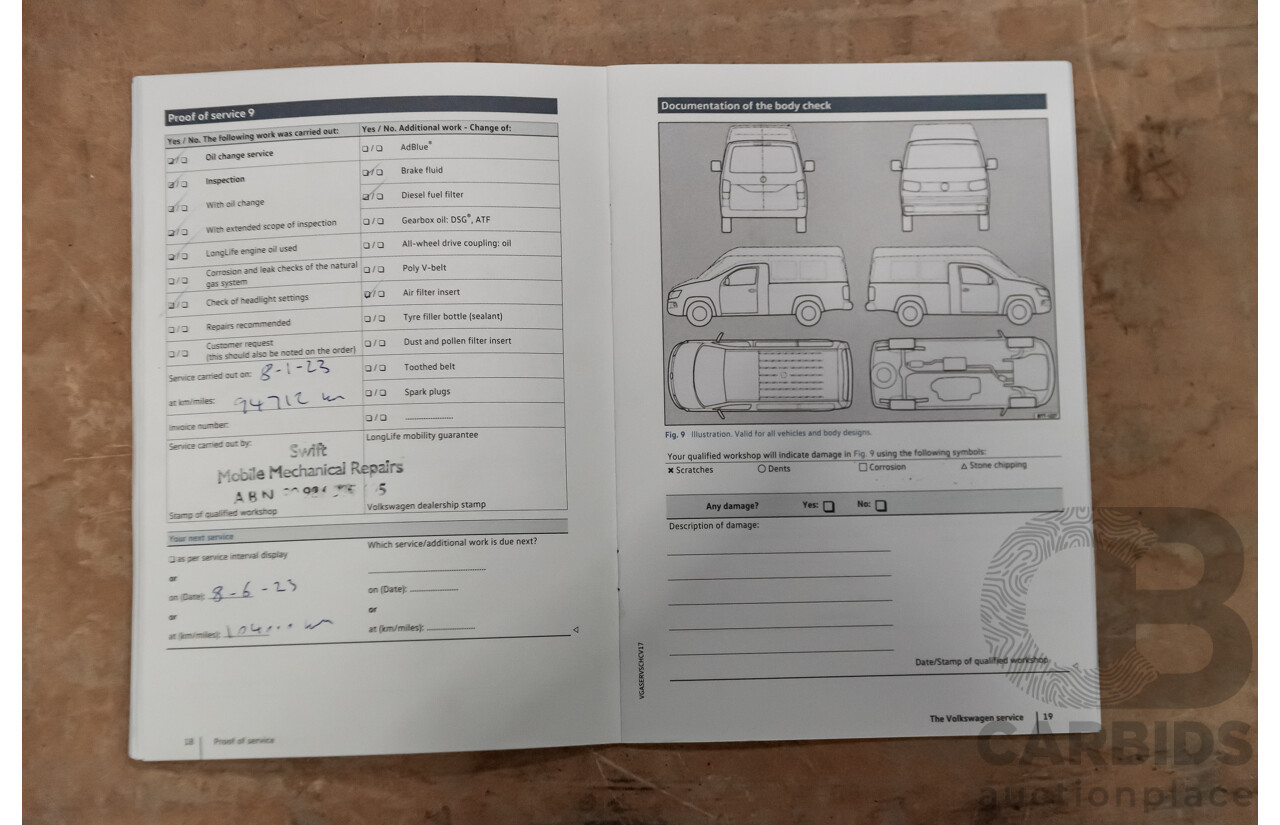 11/2017 Volkswagen Caddy TDI250 2KN 75KW 4d Van White 2.0L Turbo Diesel