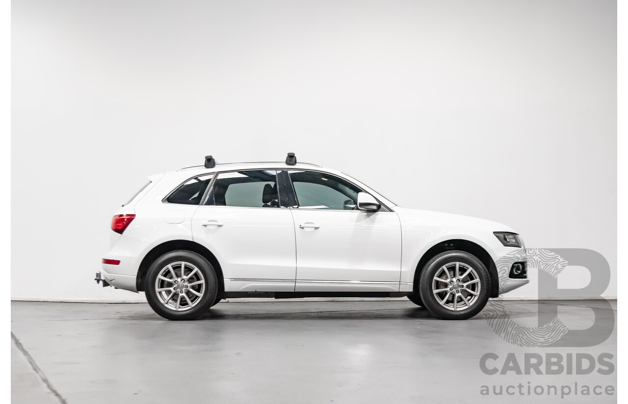 1/2013 Audi Q5 2.0 TDI Quattro 8R MY13 4d Wagon White 2.0L Turbo Diesel