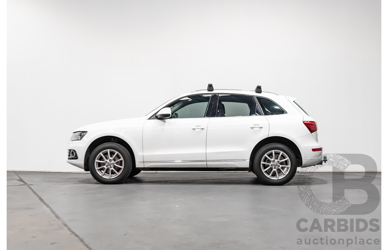 1/2013 Audi Q5 2.0 TDI Quattro 8R MY13 4d Wagon White 2.0L Turbo Diesel