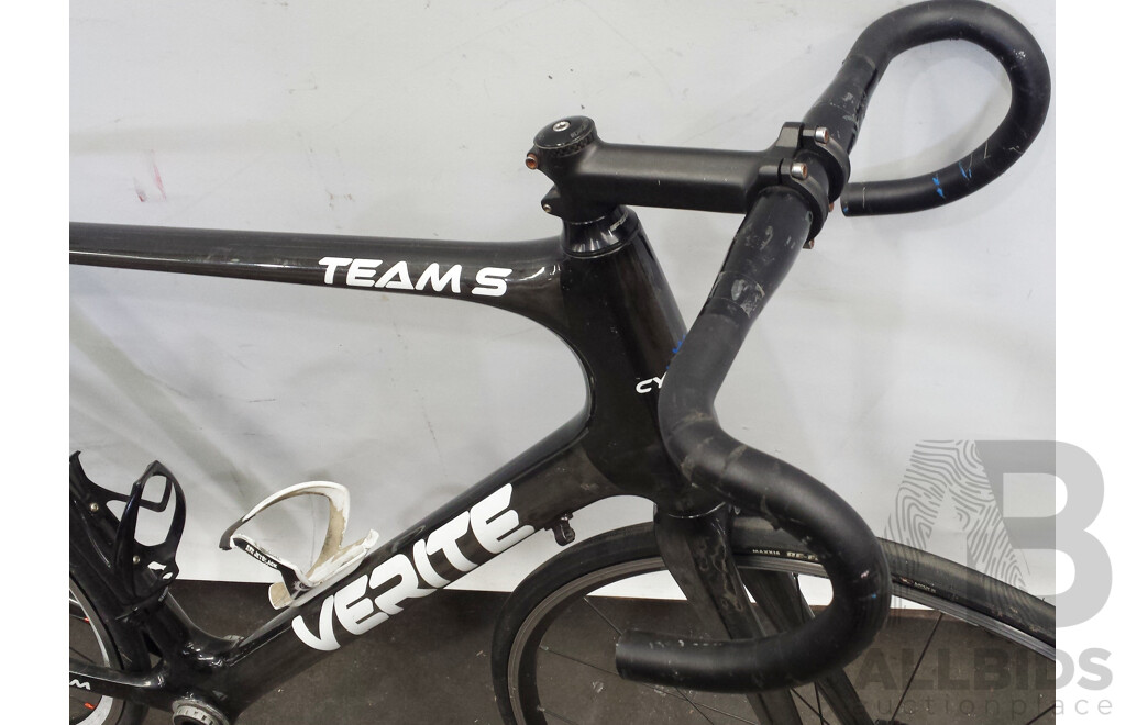 Verite Team S 22 Inch Carbon Fiber Racing Bike Frame