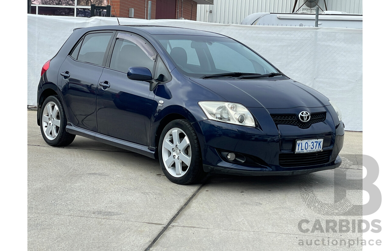 4/2007 Toyota Corolla Levin ZR ZRE152R 5d Hatchback Blue 1.8L