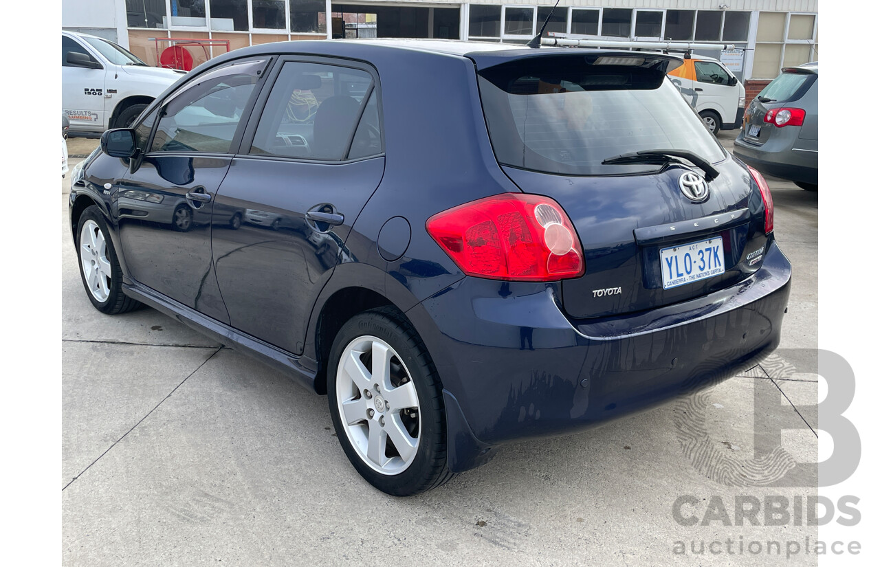 4/2007 Toyota Corolla Levin ZR ZRE152R 5d Hatchback Blue 1.8L