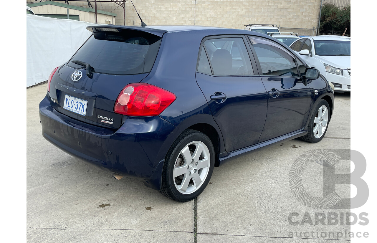 4/2007 Toyota Corolla Levin ZR ZRE152R 5d Hatchback Blue 1.8L