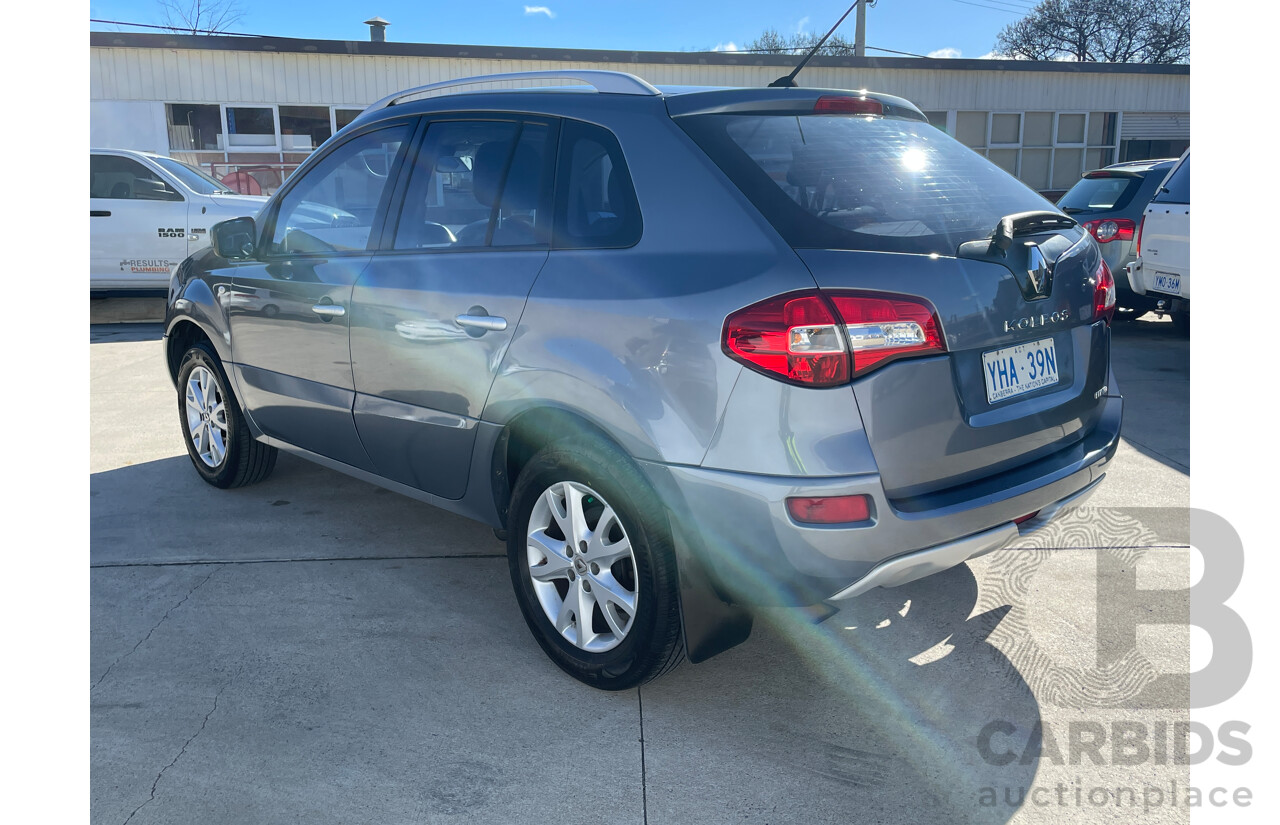 3/2010 Renault Koleos Dynamique (4x2) H45 4d Wagon Grey 2.5L