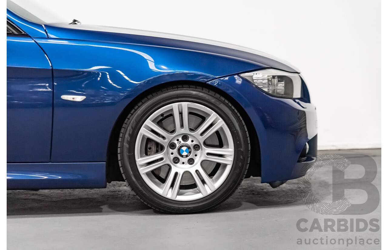 10/2009 BMW 330d E90 M Sport Package MY09 UPGRADE 4d Sedan Le Mans Blue 3.0L Turbo Diesel