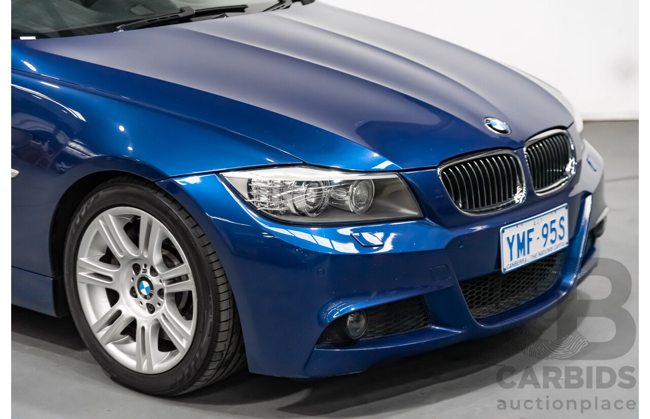 10/2009 BMW 330d E90 M Sport Package MY09 UPGRADE 4d Sedan Le Mans Blue 3.0L Turbo Diesel