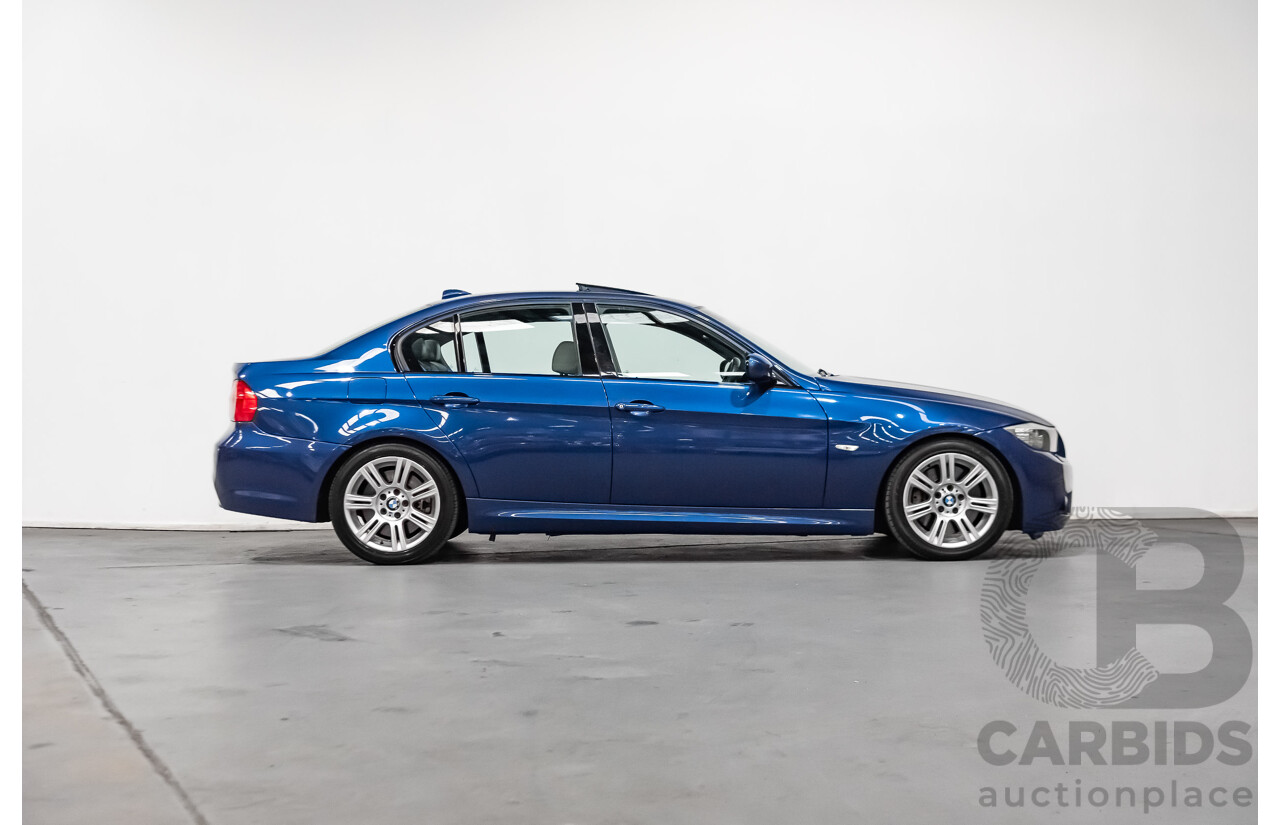 10/2009 BMW 330d E90 M Sport Package MY09 UPGRADE 4d Sedan Le Mans Blue 3.0L Turbo Diesel