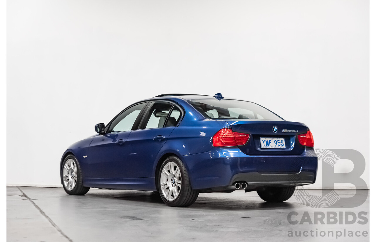 10/2009 BMW 330d E90 M Sport Package MY09 UPGRADE 4d Sedan Le Mans Blue 3.0L Turbo Diesel