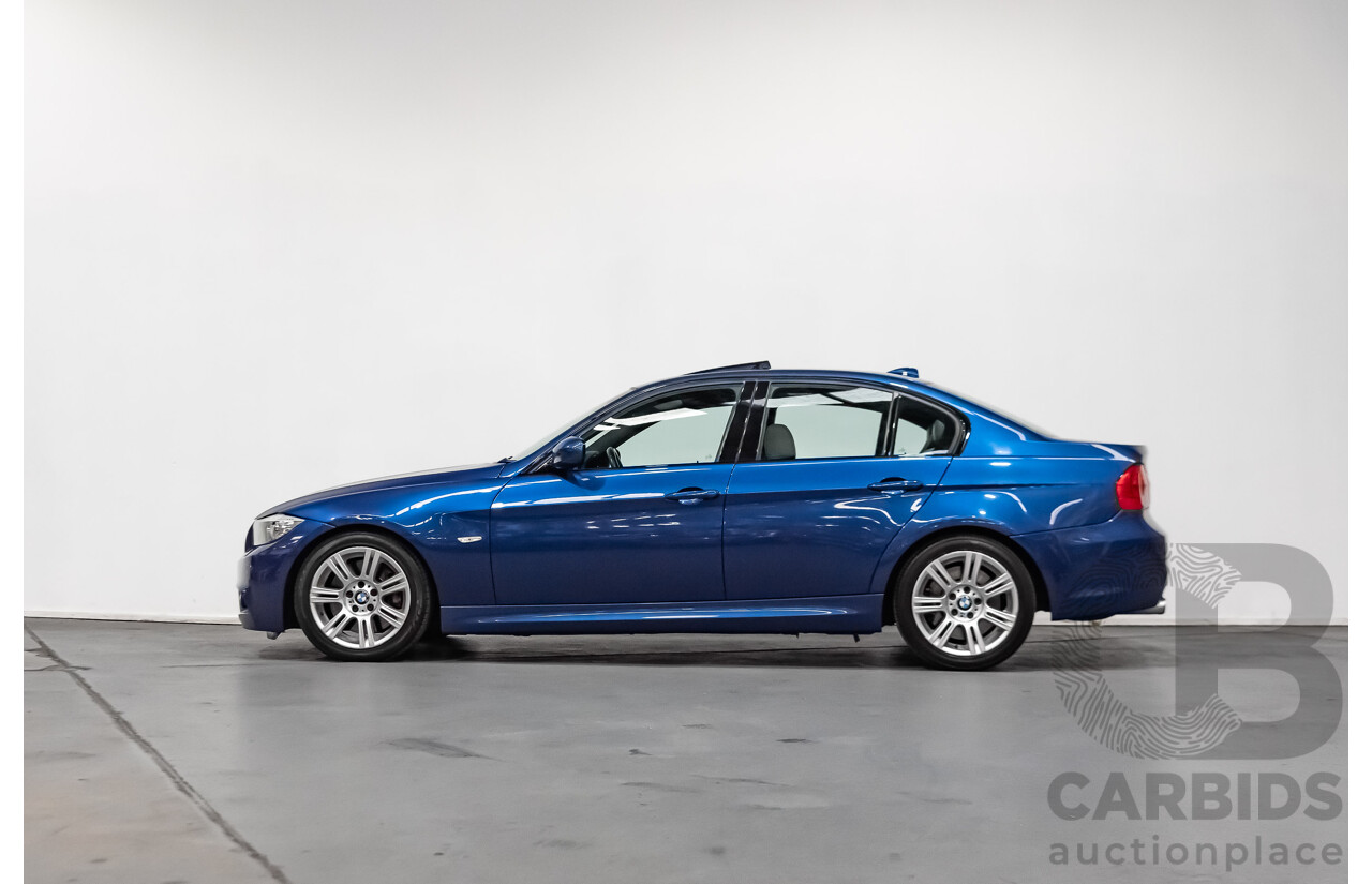 10/2009 BMW 330d E90 M Sport Package MY09 UPGRADE 4d Sedan Le Mans Blue 3.0L Turbo Diesel