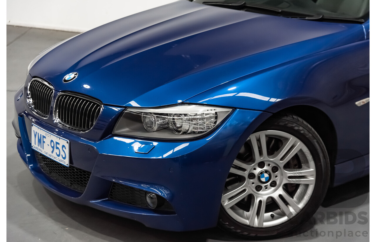 10/2009 BMW 330d E90 M Sport Package MY09 UPGRADE 4d Sedan Le Mans Blue 3.0L Turbo Diesel