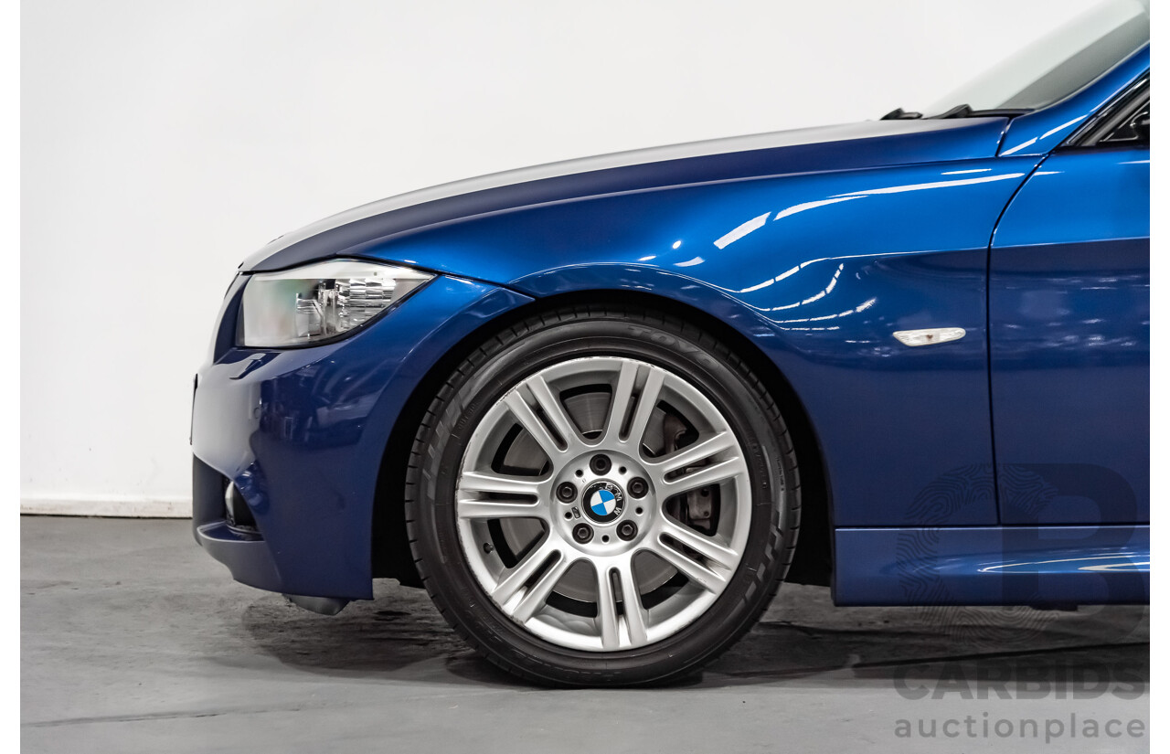 10/2009 BMW 330d E90 M Sport Package MY09 UPGRADE 4d Sedan Le Mans Blue 3.0L Turbo Diesel