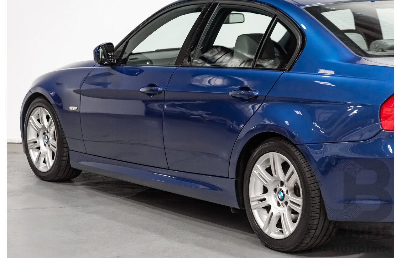 10/2009 BMW 330d E90 M Sport Package MY09 UPGRADE 4d Sedan Le Mans Blue 3.0L Turbo Diesel