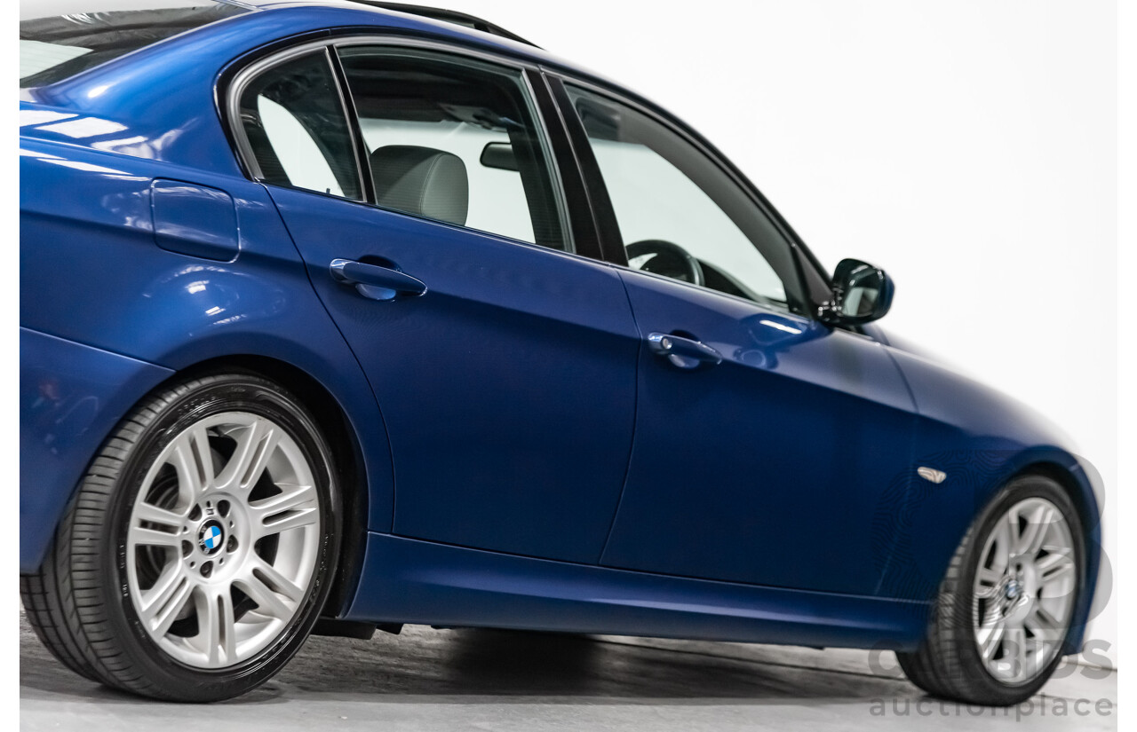 10/2009 BMW 330d E90 M Sport Package MY09 UPGRADE 4d Sedan Le Mans Blue 3.0L Turbo Diesel