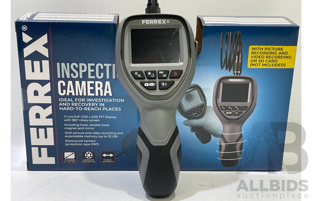 Ferrex Inspection Camera - Brand New