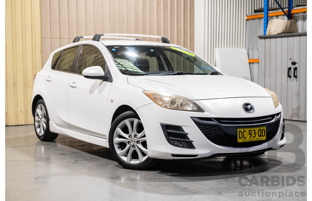 7/2009 Mazda 3 MAXX Sport BL 5d Hatchback White 2.0L