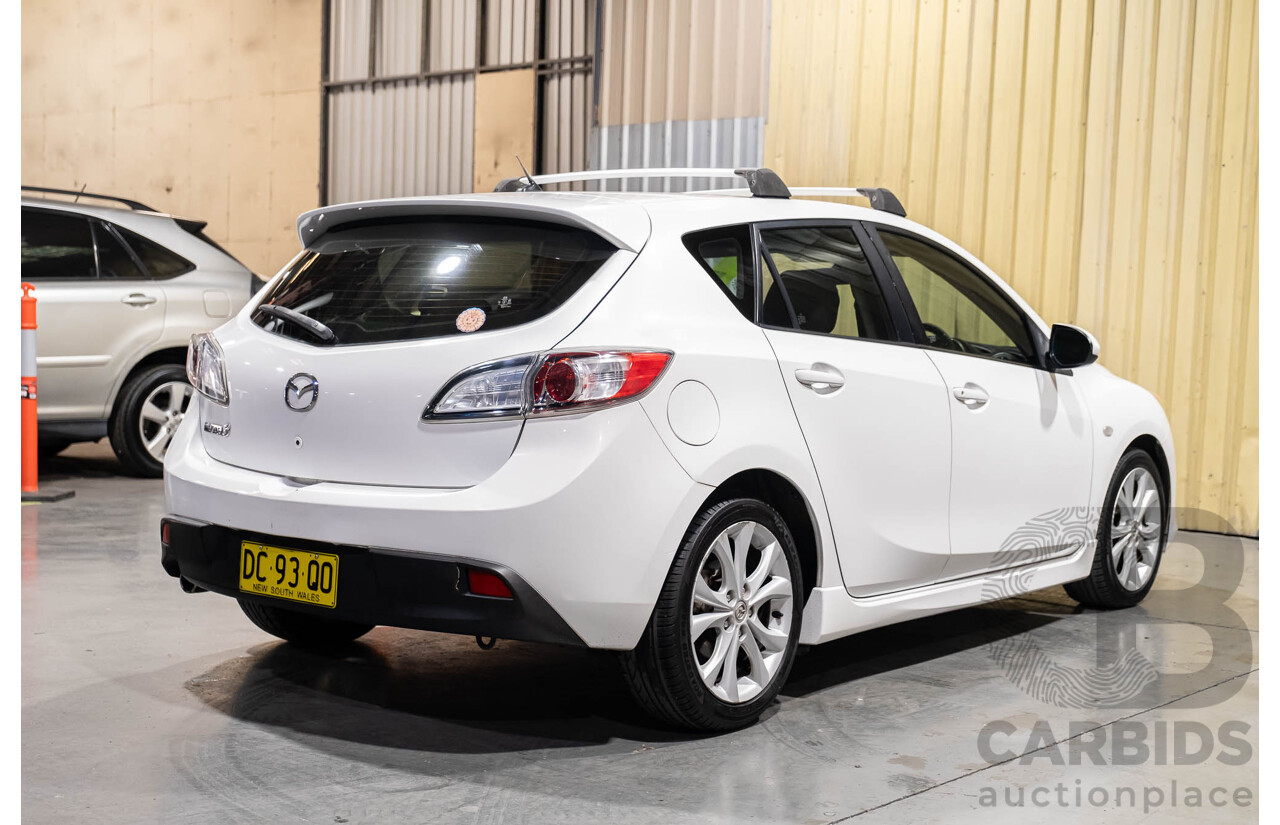 7/2009 Mazda 3 MAXX Sport BL 5d Hatchback White 2.0L