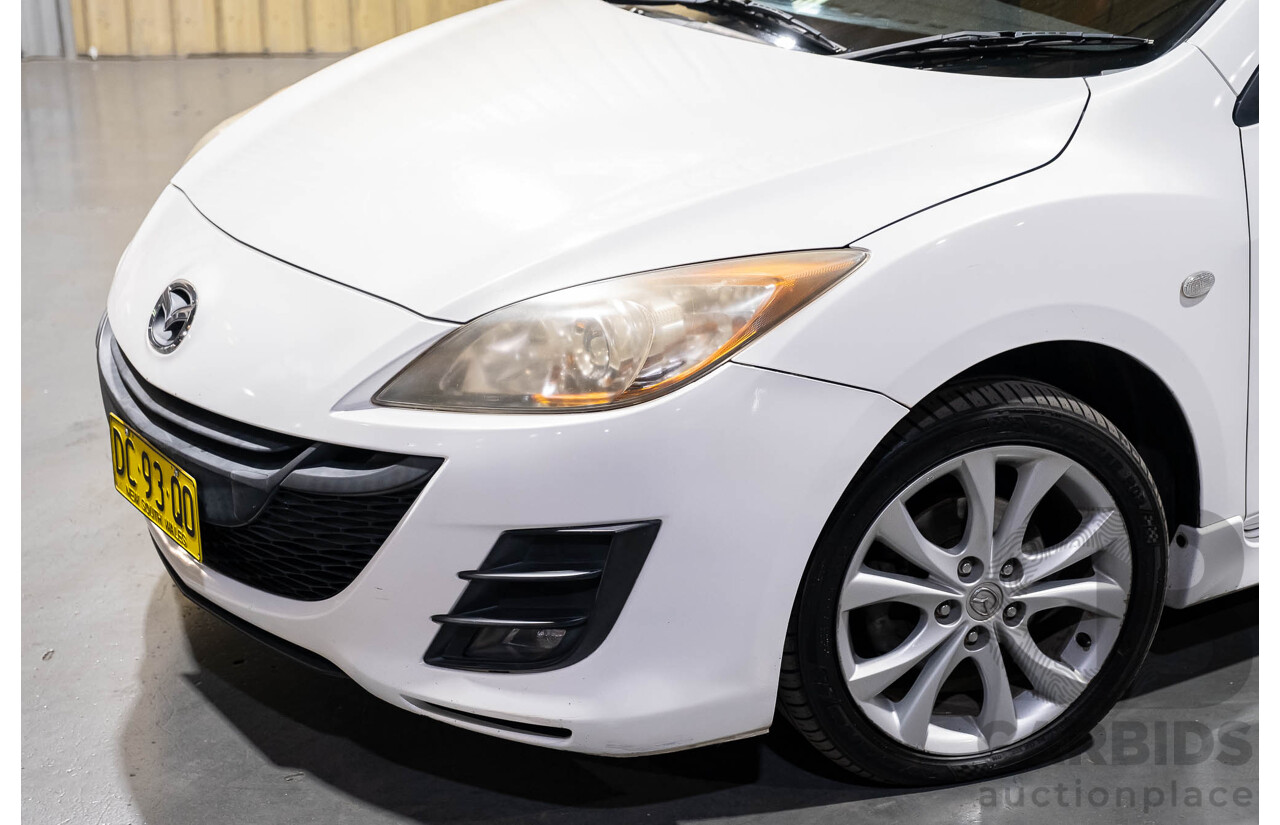 7/2009 Mazda 3 MAXX Sport BL 5d Hatchback White 2.0L