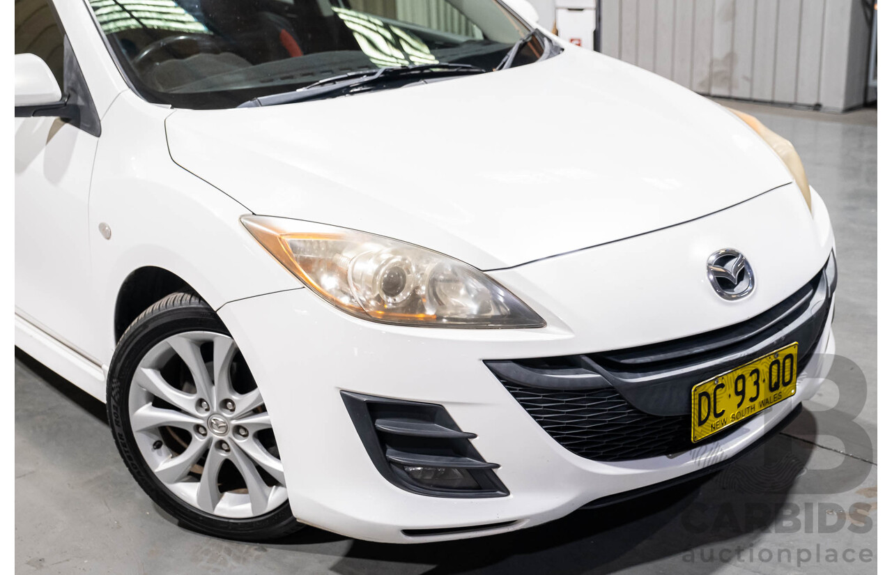 7/2009 Mazda 3 MAXX Sport BL 5d Hatchback White 2.0L